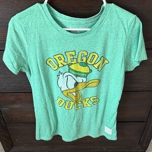 Original Retro Brand Green Oregon Ducks Tee